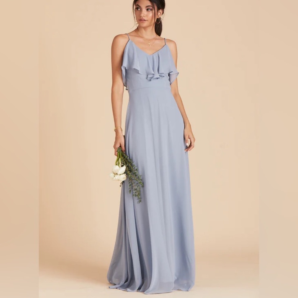 BIRDY GREY Jane Convertible Dress - Dusty Blue /SMALL / DUSTY BLUE / SLIT - NWT